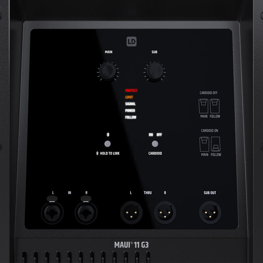 LD Systems MAUI 11 G3 Column PA System with Bluetooth (730w RMS)