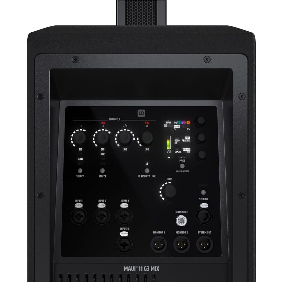 LD Systems MAUI 11 G3 MIX, Column PA System + Carry Bag & Sub Cover (730w RMS)