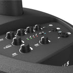 LD Systems MAUI 5 Column PA System with Mixer, Bluetooth + Carry Bag & Sub Cover (200w RMS)