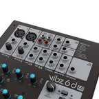 LD Systems VIBZ 6 D, 6-Channel Mixing Console with DFX