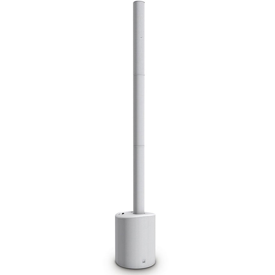 LD Systems MAUI 5 GO-White, Battery Powered PA System + Carry Bag & Sub Cover (200w RMS)