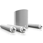 LD Systems MAUI 5 GO-White, Battery Powered PA System + Carry Bag & Sub Cover (200w RMS)