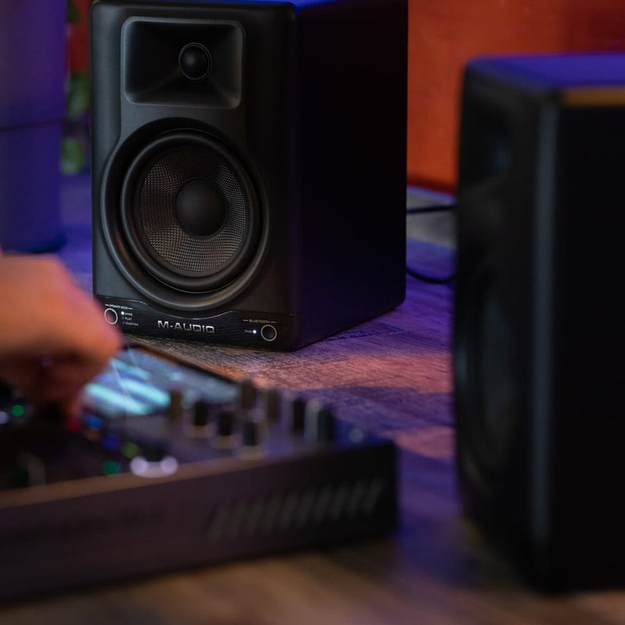 M-Audio BX5BT, 5-inch, 120 Watts Multimedia Monitors with Bluetooth (Pair)