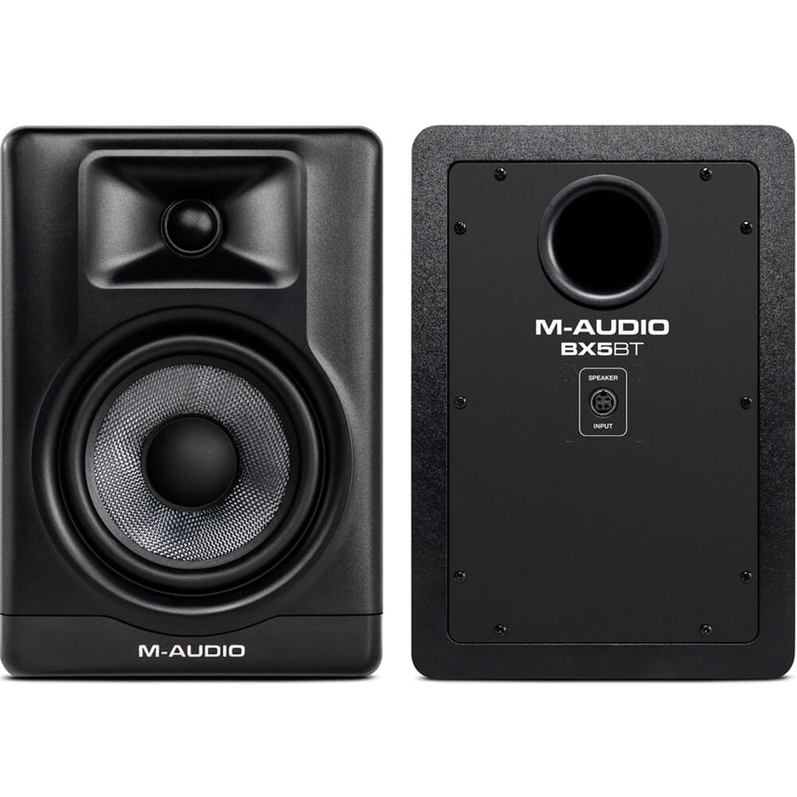 M-Audio BX5BT, 5-inch, 120 Watts Multimedia Monitors with Bluetooth (Pair)