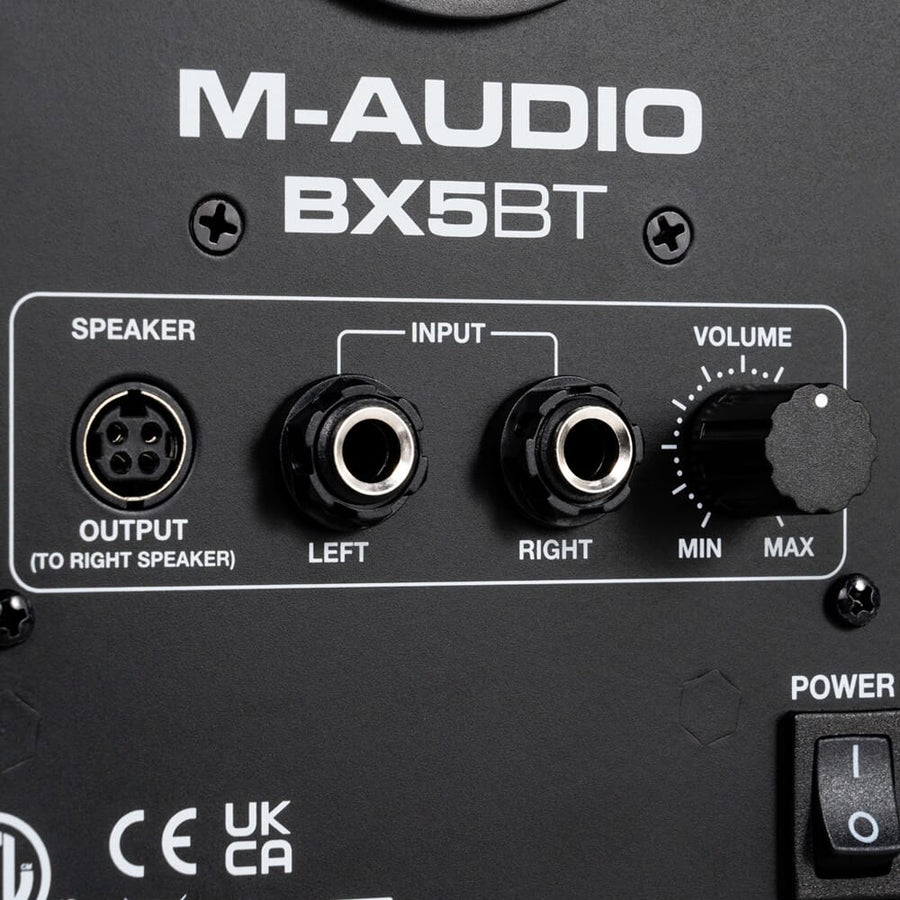 M-Audio BX5BT, 5-inch, 120 Watts Multimedia Monitors with Bluetooth (Pair)