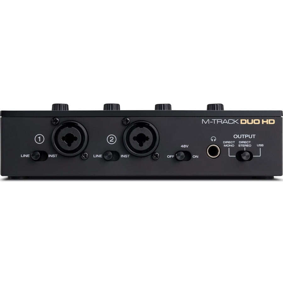 M-Audio M-Track Duo HD Producer Pack, Audio Interface + Microphone & Headphones
