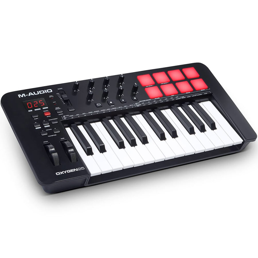 M-Audio Oxygen 25 MKV, 25-Key USB MIDI Controller Keyboard + Komplete Select