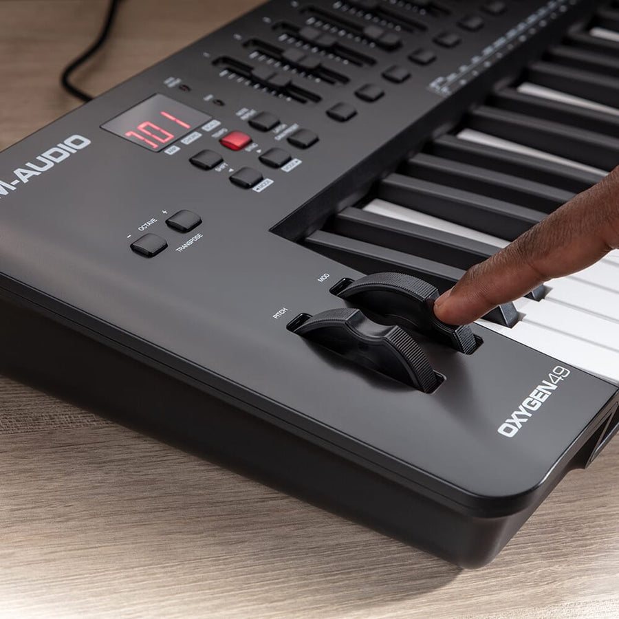 M-Audio Oxygen 49 MKV, 49-Key USB MIDI Controller Keyboard + Komplete Select