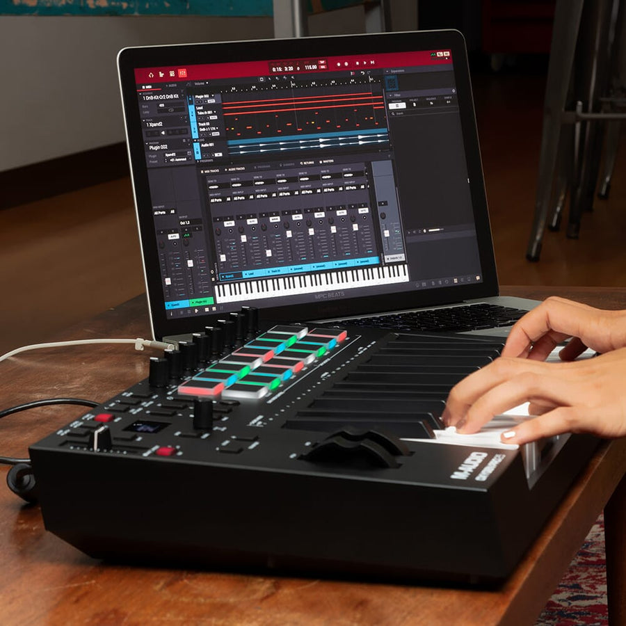 M-Audio Oxygen Pro 25, USB MIDI Keyboard Controller + Komplete Select