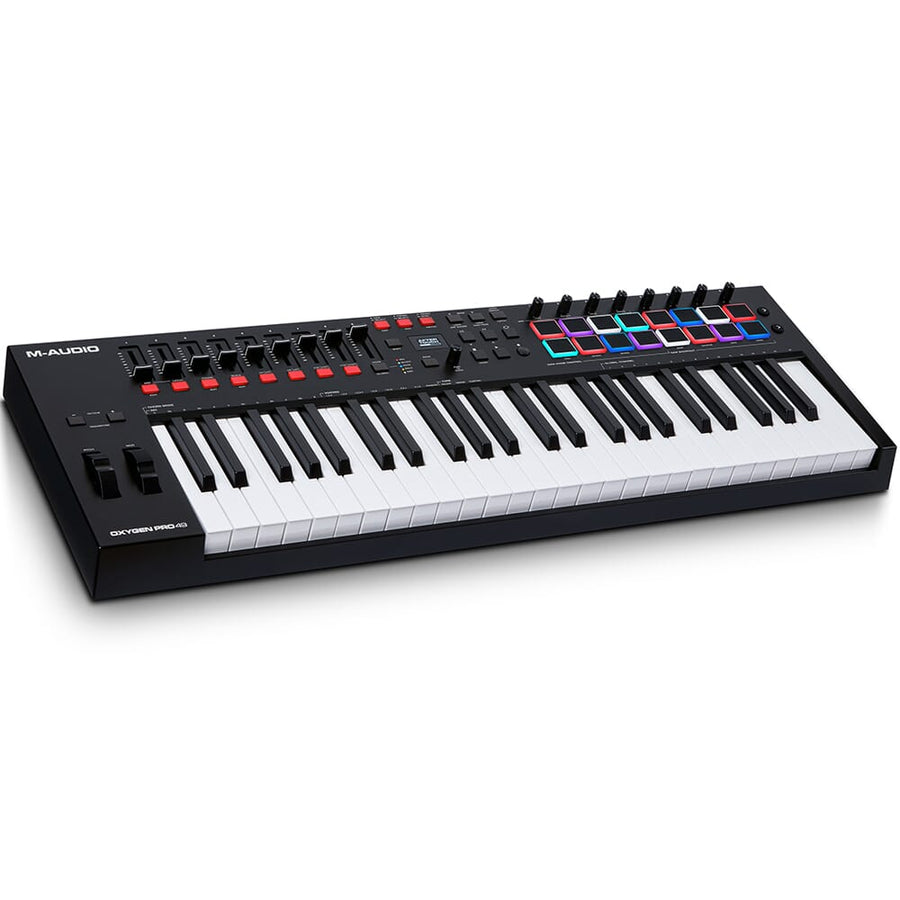 M-Audio Oxygen Pro 49, USB MIDI Keyboard Controller + Komplete Select