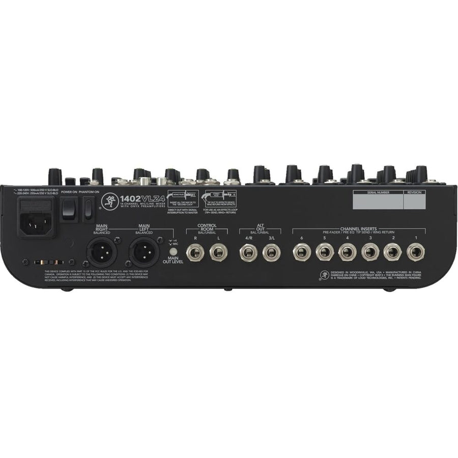 Mackie 1402-VLZ4, 14 Channel Analogue Compact Mixer