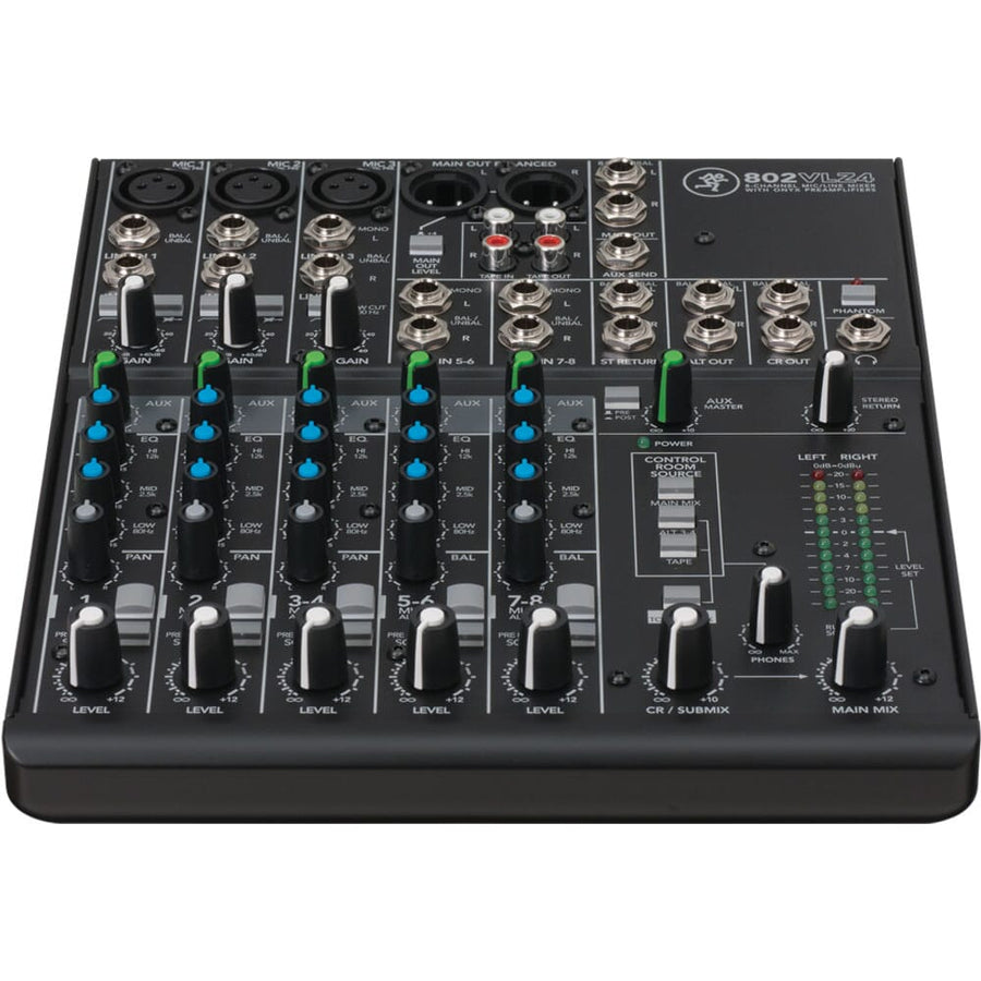 Mackie 802-VLZ4, 8 Channel Analogue Compact Mixer