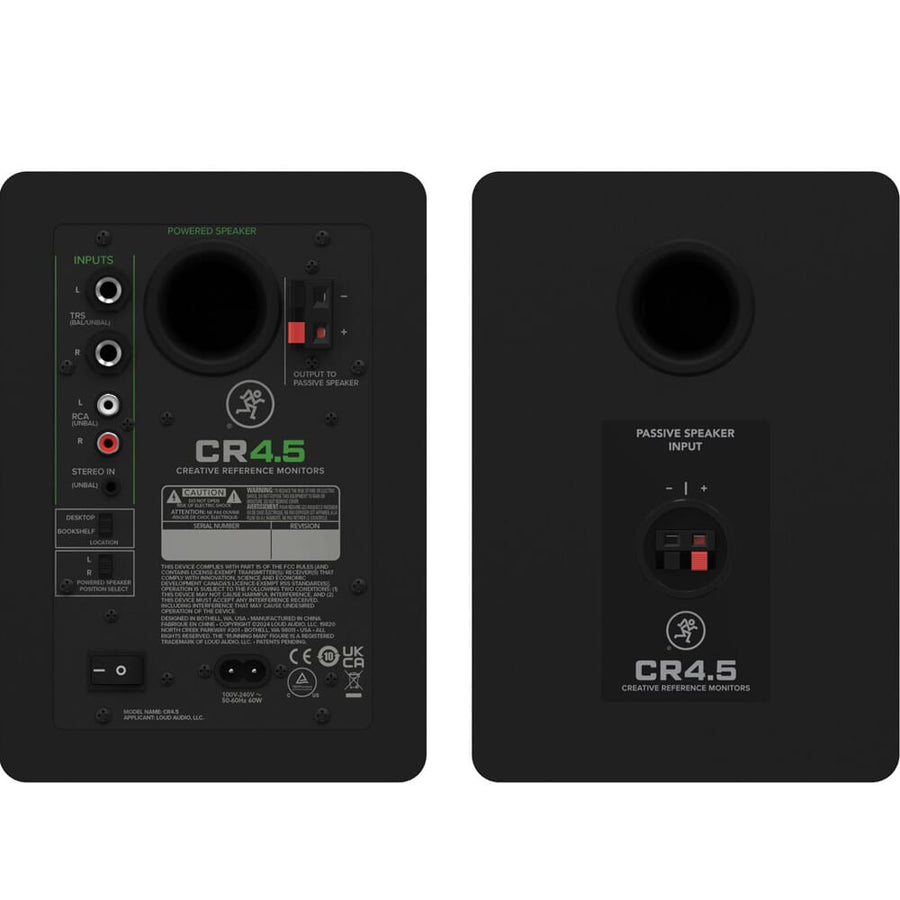 Mackie CR4.5 (V3) Active Studio Monitors
