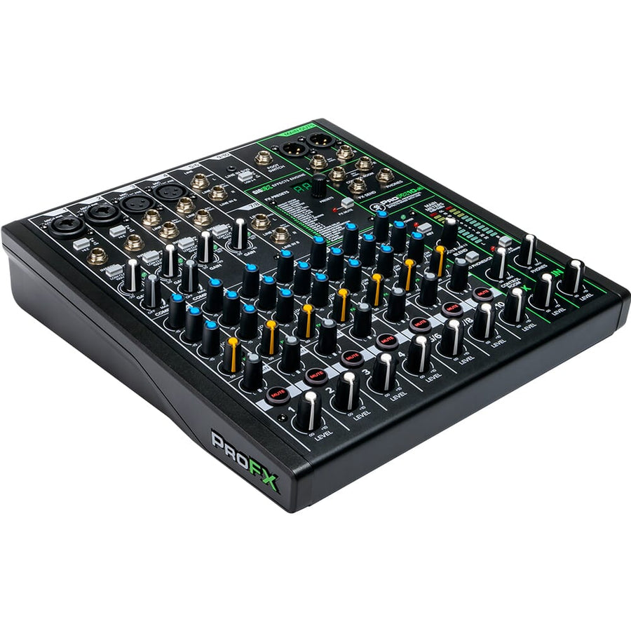 Mackie ProFX10v3, 10-Channel Pro Effects USB Mixer