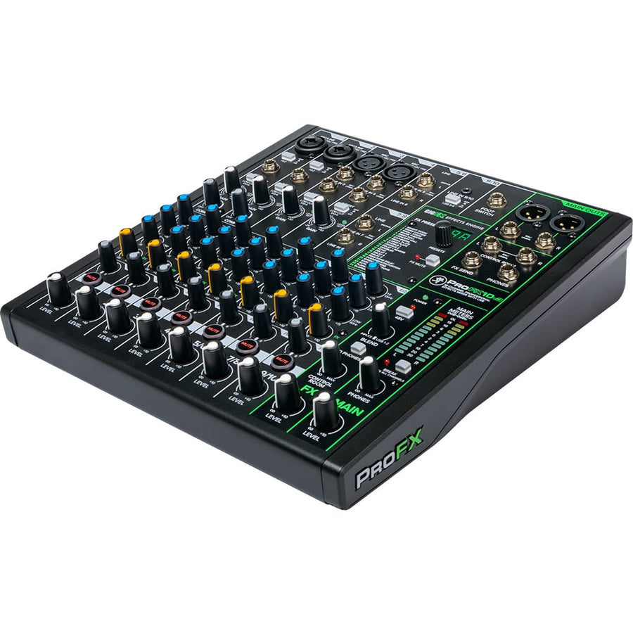 Mackie ProFX10v3, 10-Channel Pro Effects USB Mixer