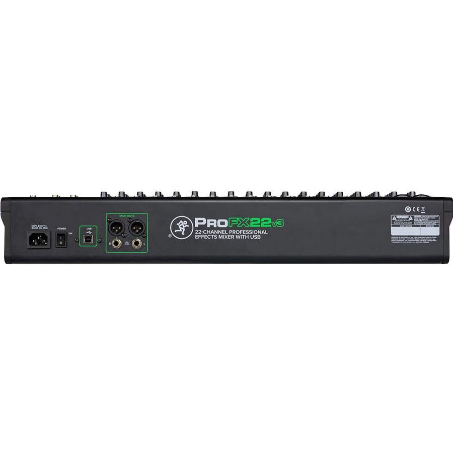 Mackie ProFX22v3, 22-Channel Pro Effects USB Mixer
