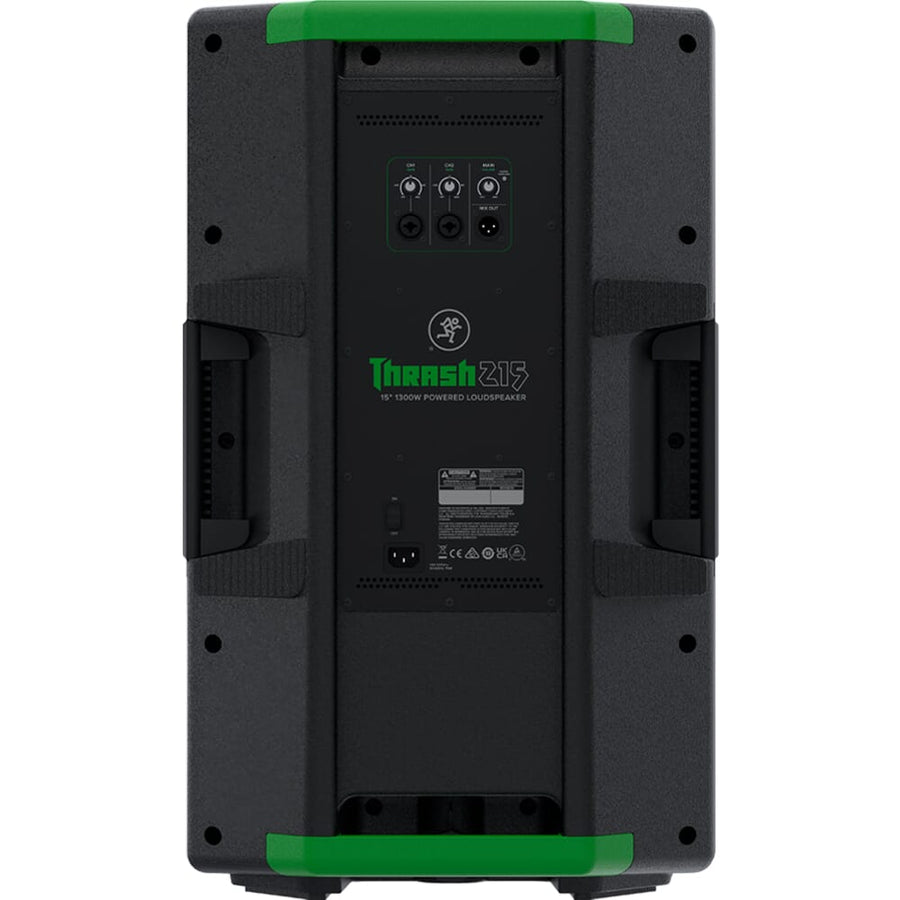 Mackie Thrash 215 PA Speakers + Stands & Leads Bundle Deal