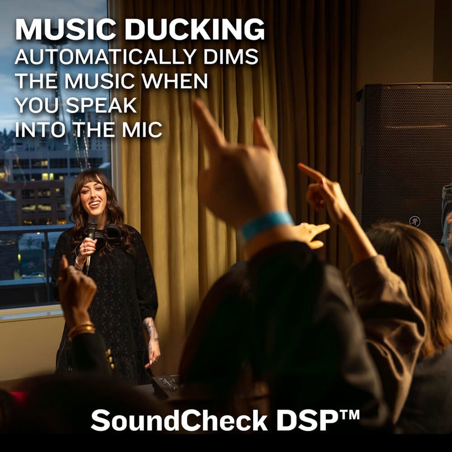 Mackie Thump 12 V4, Active PA Speakers with Bluetooth + Stands & Leads Bundle Deal