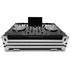 Magma DJ Controller Flight Case for Denon DJ Prime 4 G2, Silver (41047)