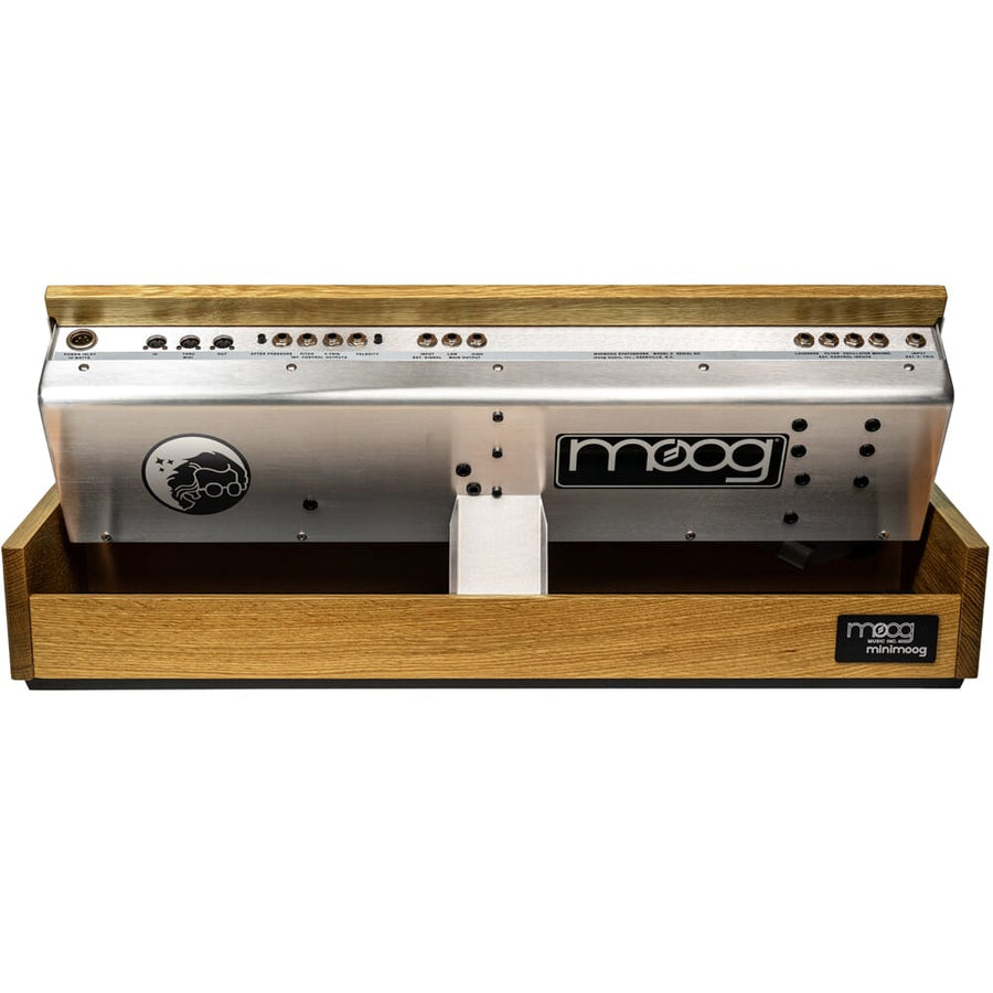 Moog Minimoog Model D Tribute Edition, Legendary Analogue Synthesizer (White Oak)