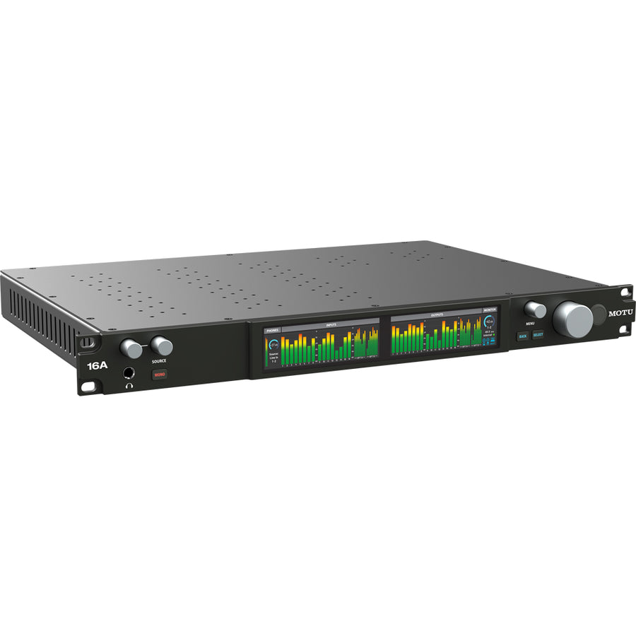 MOTU 16A, 32 x 34 Thunderbolt™ 4 / USB4 Audio Interface with DSP, Mixing, Effects and Networking