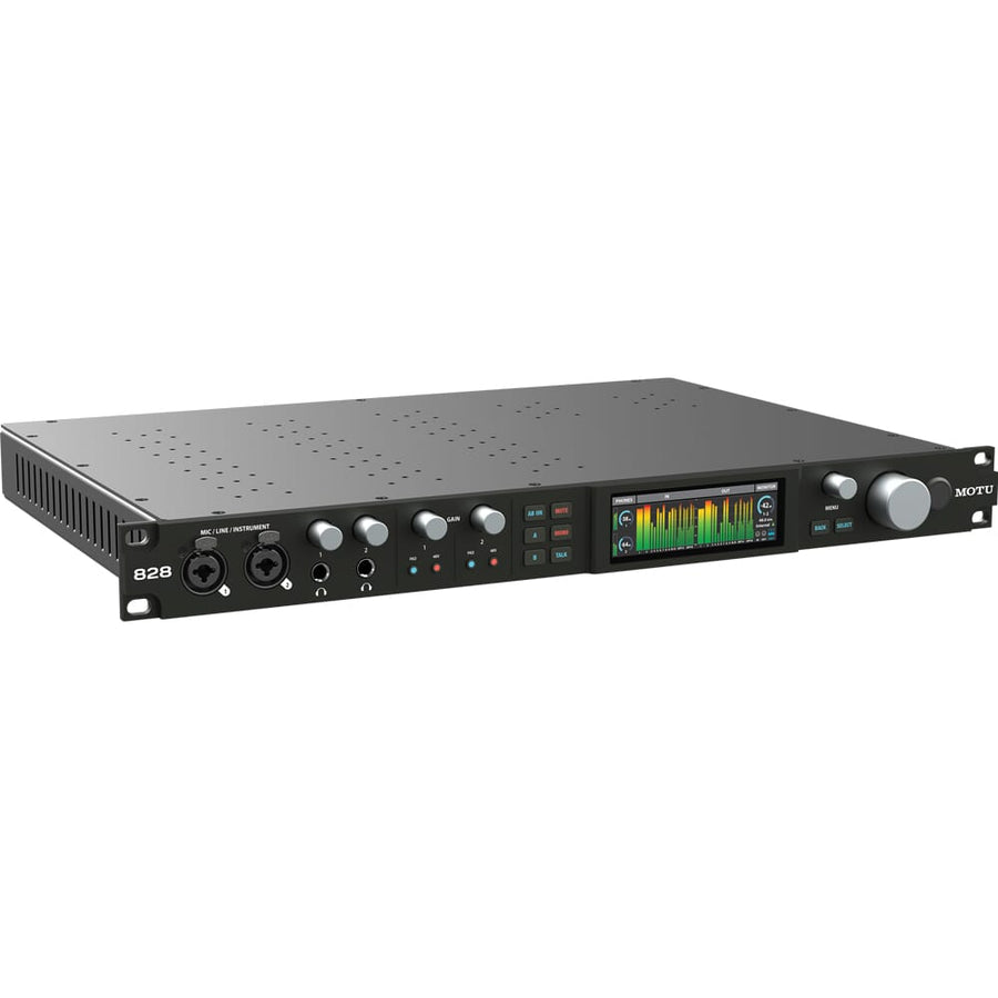 MOTU 828 (2024 Model), 28 x 32 USB3 Audio Interface for Mac, Windows and iOS with Mixing and Effects