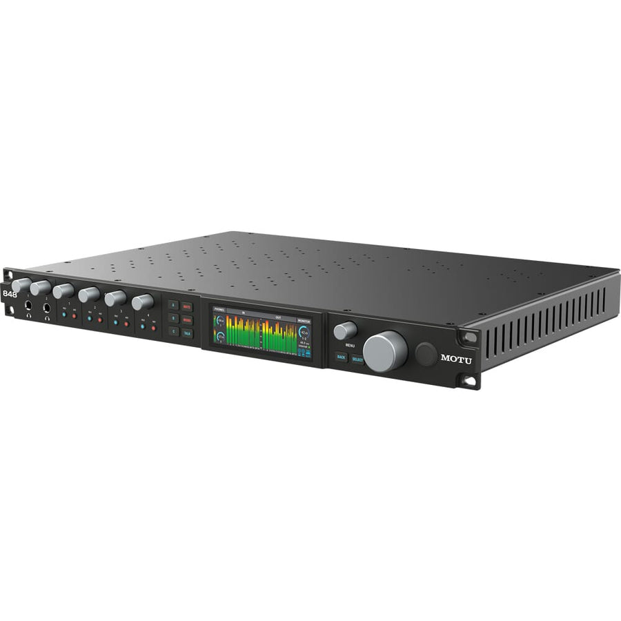 MOTU 848, 28 x 32 Thunderbolt™ 4 / USB4 Audio Interface with DSP, Mixing, Effects and Networking
