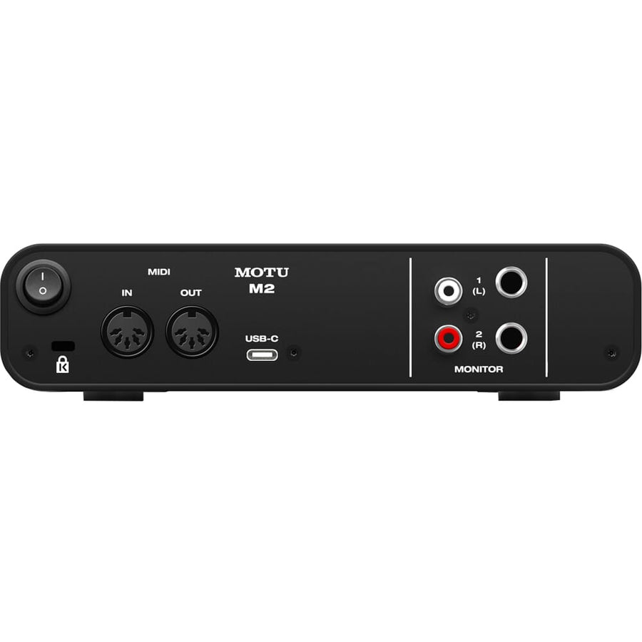 MOTU M2, 2-Channel USB-C Audio Interface + Ableton Live 12 Standard Bundle Deal