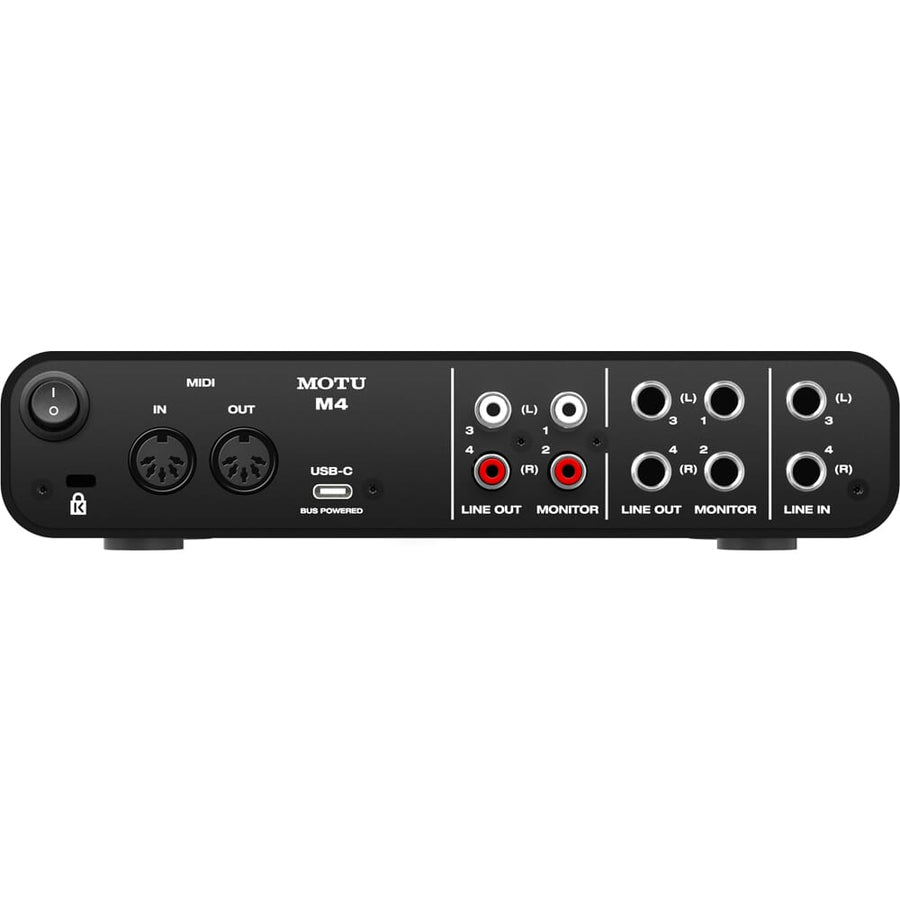 MOTU M4, 4-Channel USB-C Audio Interface