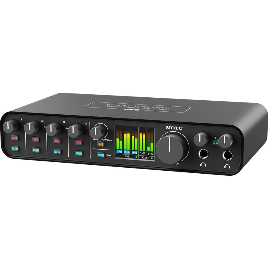 MOTU M6, 6-Channel USB-C Audio Interface