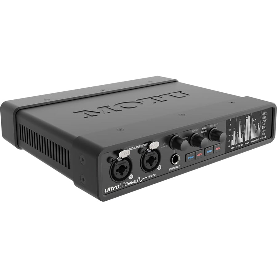 MOTU UltraLite MK5, USB-C Audio Interface