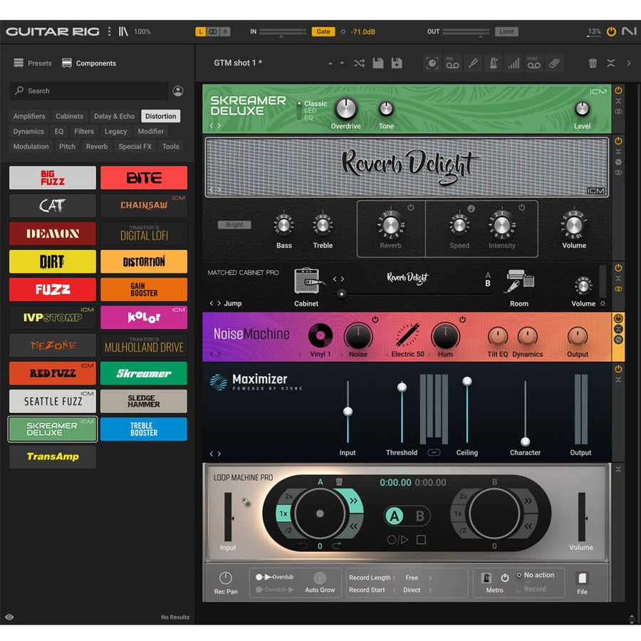 Native Instruments Guitar Rig 7 Pro UPGRADE from LE Version 4/5 or 6 , Software Download