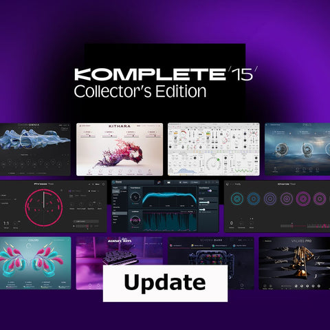 Native Instruments Komplete 15 Collectors Edition UPDATE from CE-12-14, Software Download