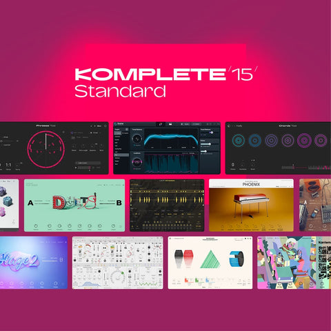 Native Instruments Komplete 15 Standard, Software Download