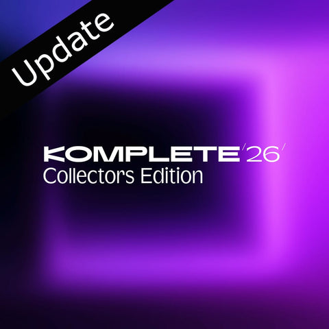 Native Instruments Komplete 26 Collectors Edition Update from 15 CE, Software Download