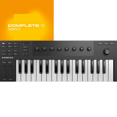 Native Instruments Komplete Kontrol M32 USB Midi Keyboard + Komplete 15 Select