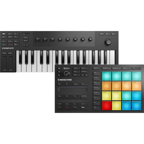 Native Instruments Maschine Mikro MK3 + Komplete Kontrol M32 & Komplete Select