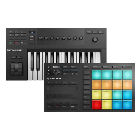 Native Instruments Maschine Mikro MK3 + Komplete Kontrol A25 & Komplete Select Bundle