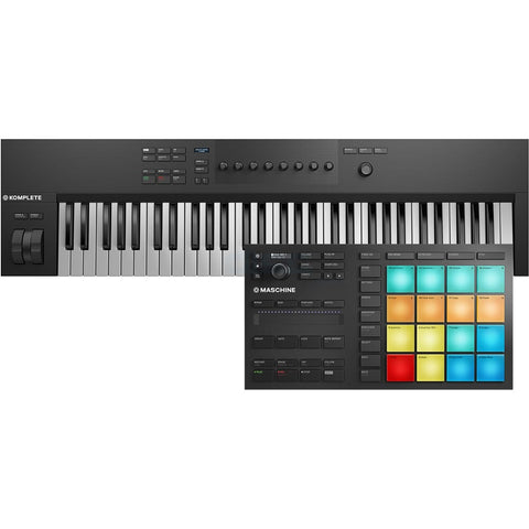 Native Instruments Maschine Mikro MK3 + Komplete Kontrol A61 & Komplete 15 Select