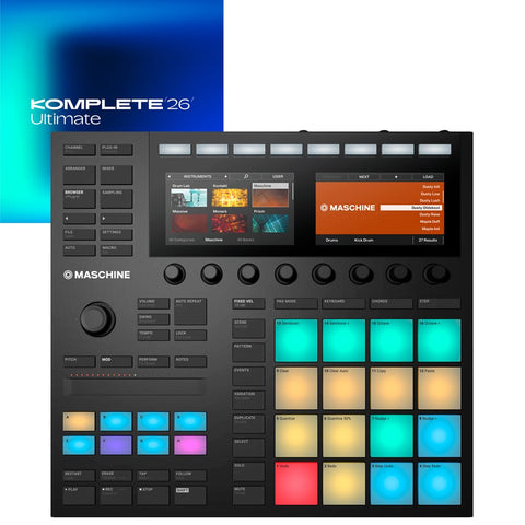 Native Instruments Maschine MK3 + Komplete 26 Ultimate