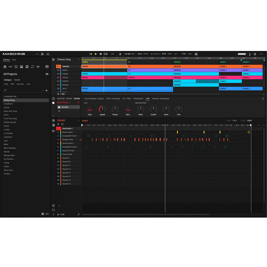Native Instruments Maschine Plus + Komplete 15 Standard