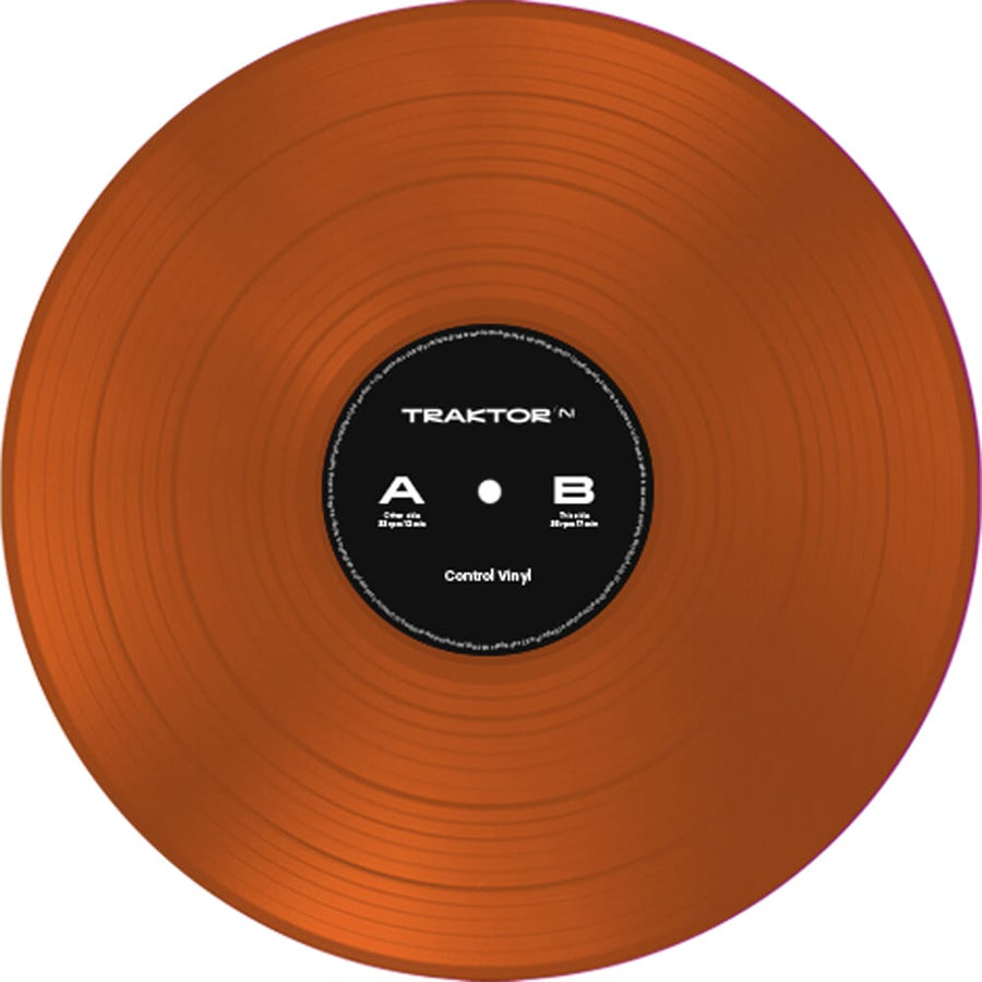 Native Instruments Traktor Control Vinyl Transparent Orange (Pair)