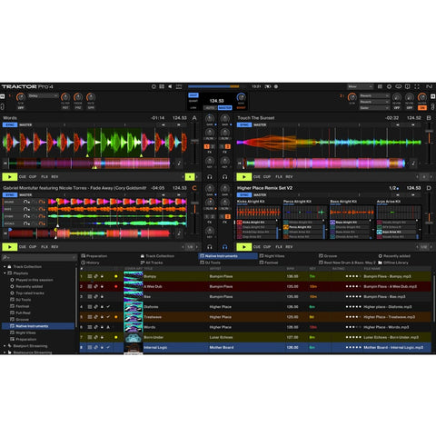 Native Instruments Traktor Pro 4 DJ Update from Pro 3, Software Download (30% off - Summer Sale 2026)