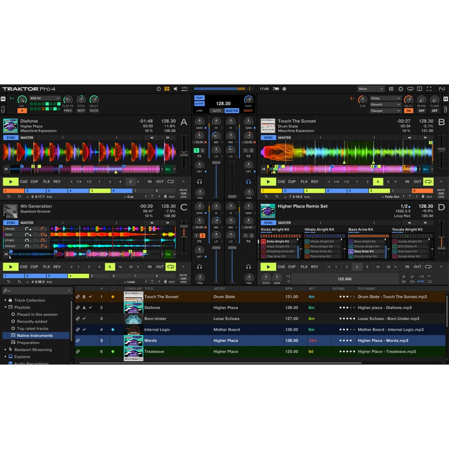 Native Instruments Traktor Pro 4 DJ Update from Pro 3, Software Download (30% off - Summer Sale 2026)