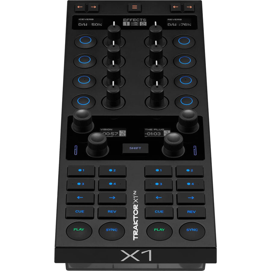 Native Instruments Traktor Z1 MK2 DJ Mixer + One X1 MK3 inc. Traktor Pro 4