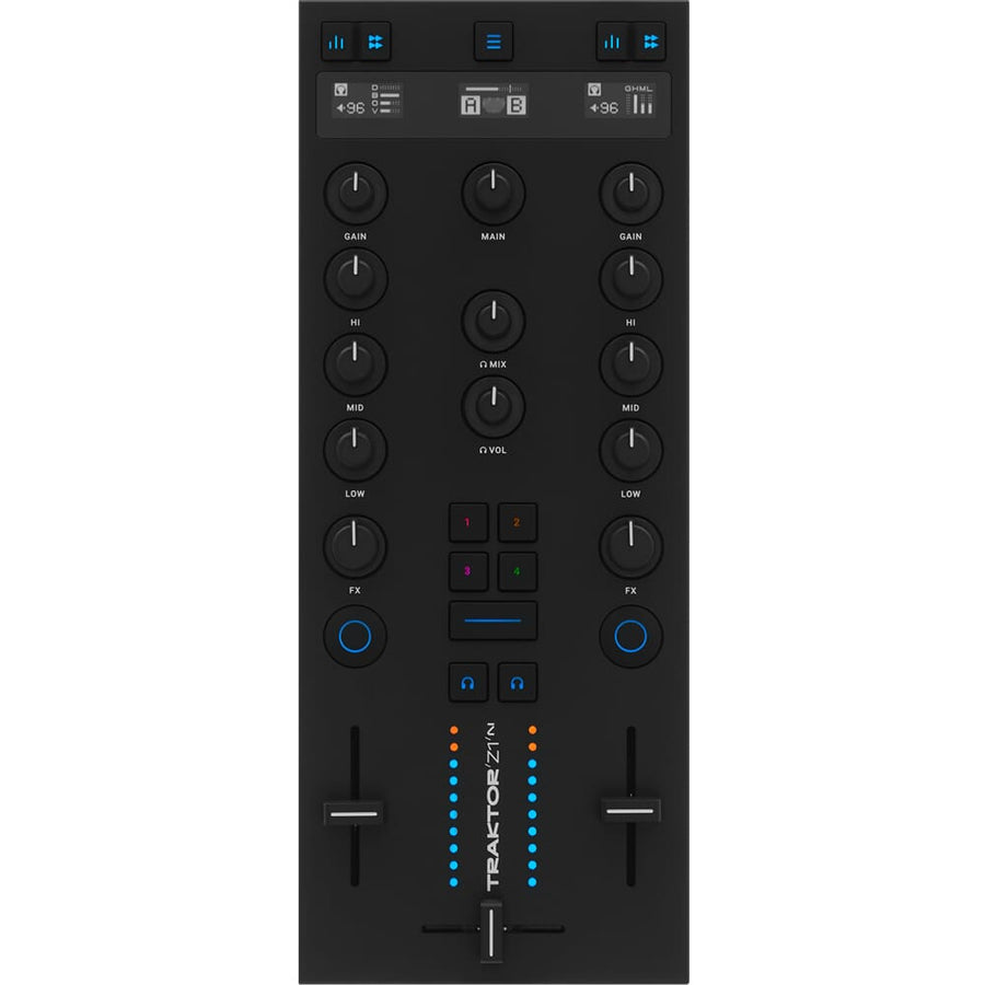 Native Instruments Traktor Z1 MK2 DJ Mixer + One X1 MK3 inc. Traktor Pro 4