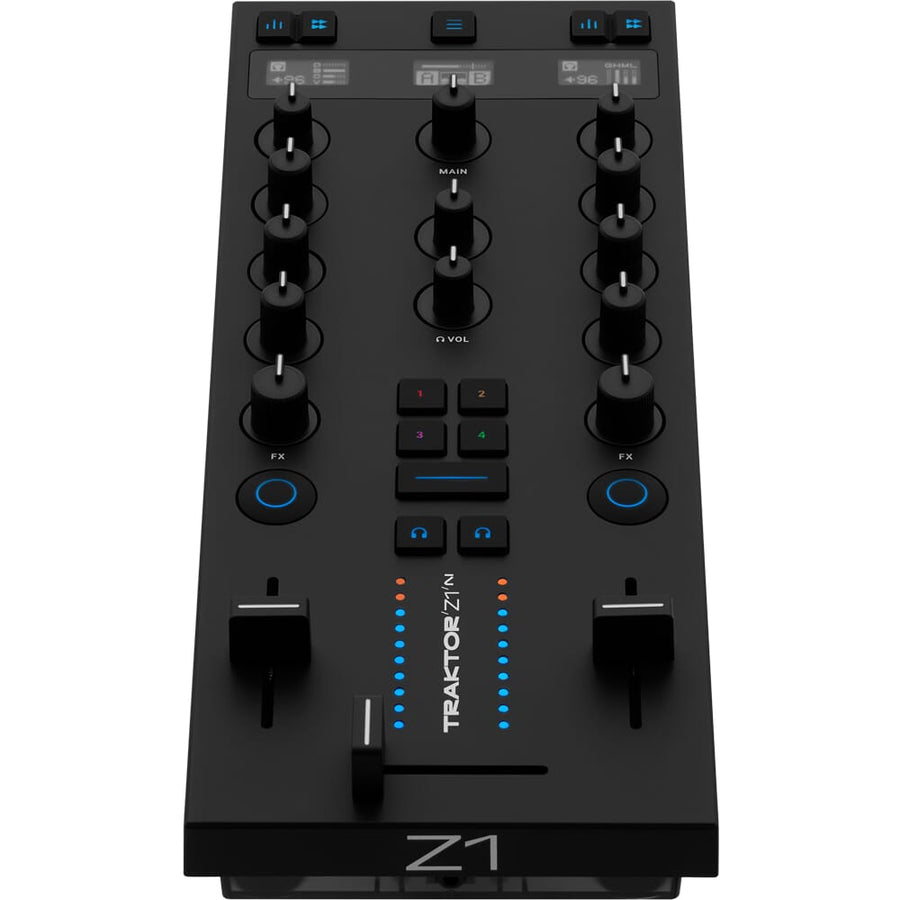 Native Instruments Traktor Z1 MK2 DJ Mixer + One X1 MK3 inc. Traktor Pro 4