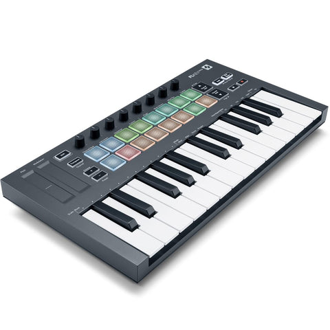 Novation FLkey Mini, USB MIDI Keyboard for FL Studio + Komplete 15 Select