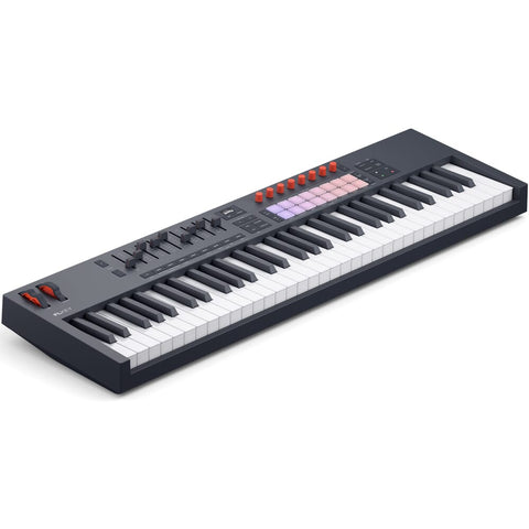 Novation FLkey MK2 61, USB MIDI Keyboard for FL Studio + Komplete Select