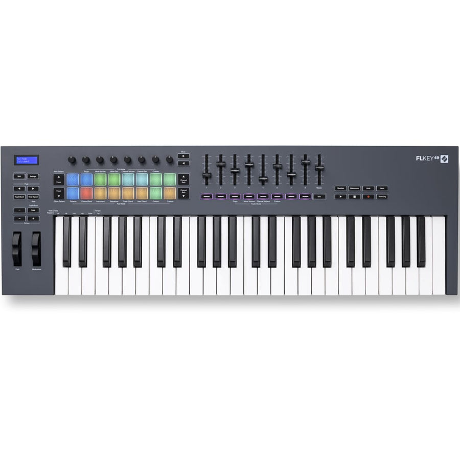 Novation FLkey 49, USB MIDI Keyboard for FL Studio + Komplete Select